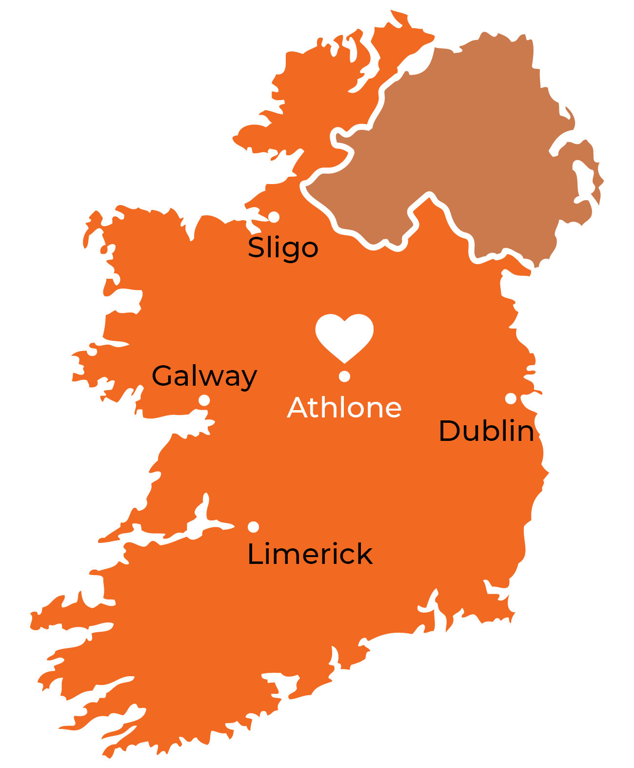 Map Athlone 
